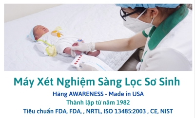 Máy xét nghiệm sơ sinh- Máy xét nghiệm sàng lọc sơ sinh- Hoá chất sàng lọc sơ sinh- Hoá chất xét nghiệm sơ sinh